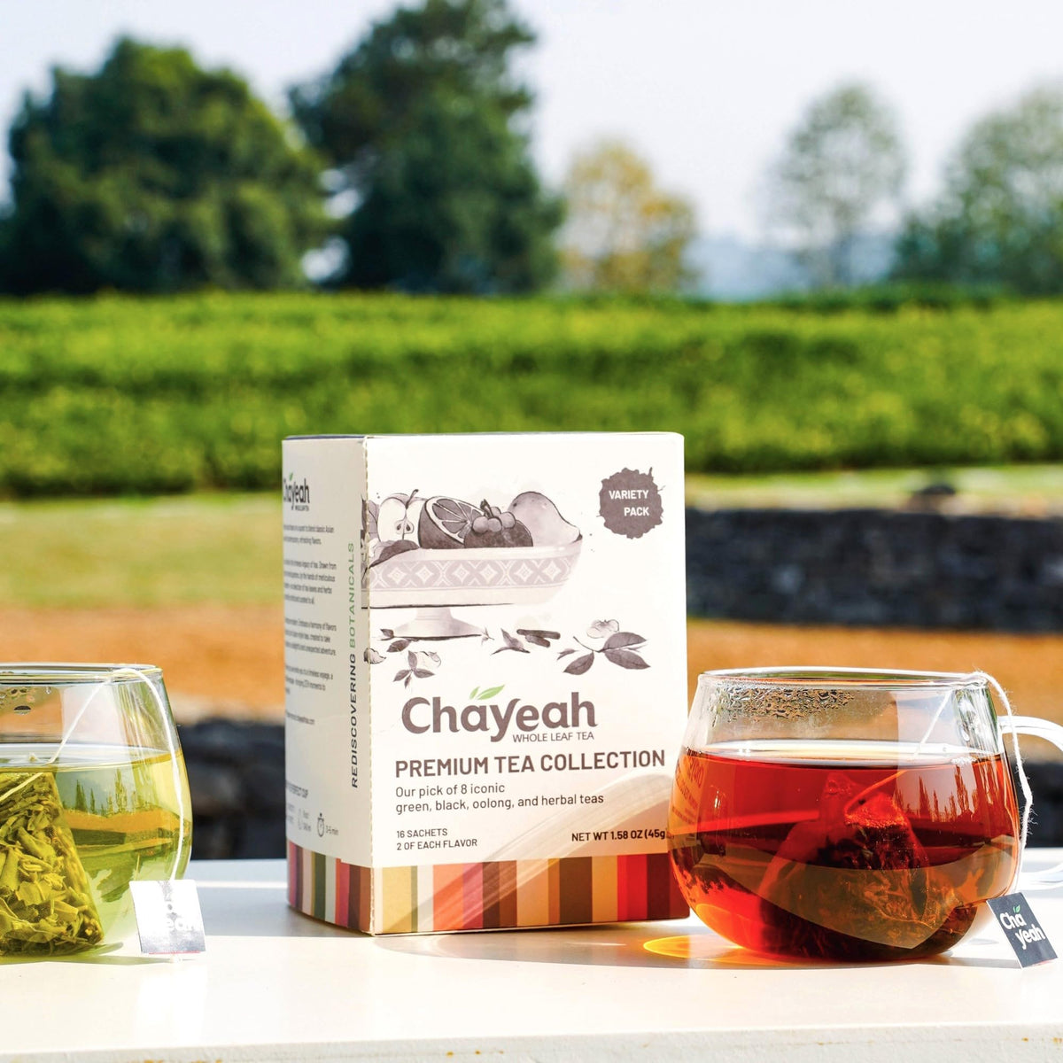 ChaYeah Jade Green tea leaves delivering a bright organic infusion.