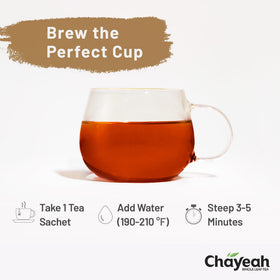 ChaYeah True Origin from Wuyi Mountains evokes heritage and authentic flavor.