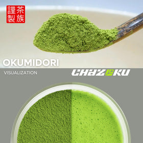 Chazoku Okumidori ceremonial whisk bowl, creamy microfoam for usucha or lattes