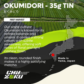 Chazoku Okumidori prepared matcha bowl rich aroma and smooth texture