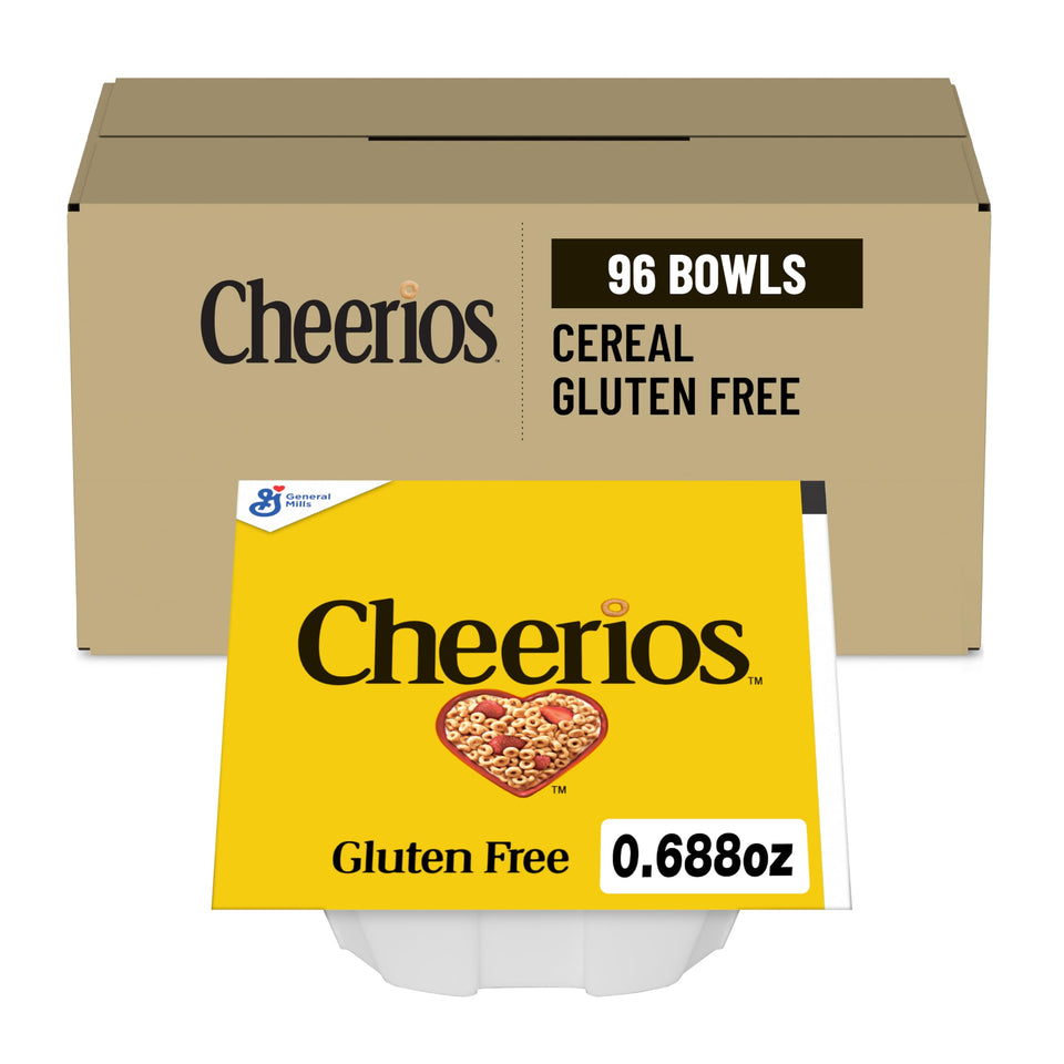 Cheerios BowlPak ring-shaped oats for quick, portion-controlled breakfasts.