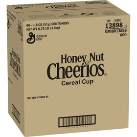 Cheerios Honey Nut cereal appears in a bowl with milk for a family morning.