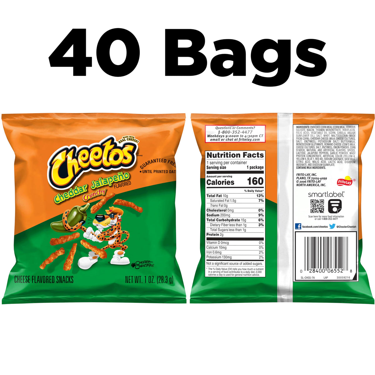 Cheetos close-up shows real cheese coating and texture