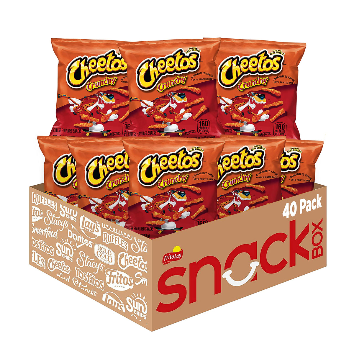 Cheetos Crunchy Cheese Snacks 1 oz bag for on-the-go savoring.