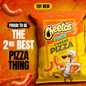 Cheetos Original snacks on display, classic crunch for lunch or desk snacking