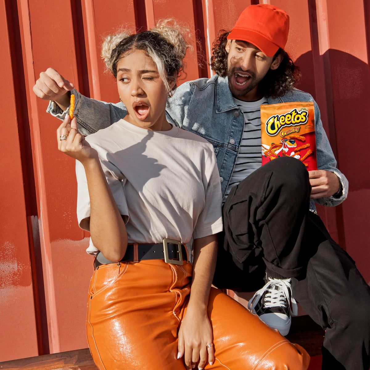 Cheetos snack-time lunchbox shot ideal for kids and office snacking