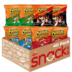 Cheetos Crunchy bags in the variety pack for on-the-go snacking
