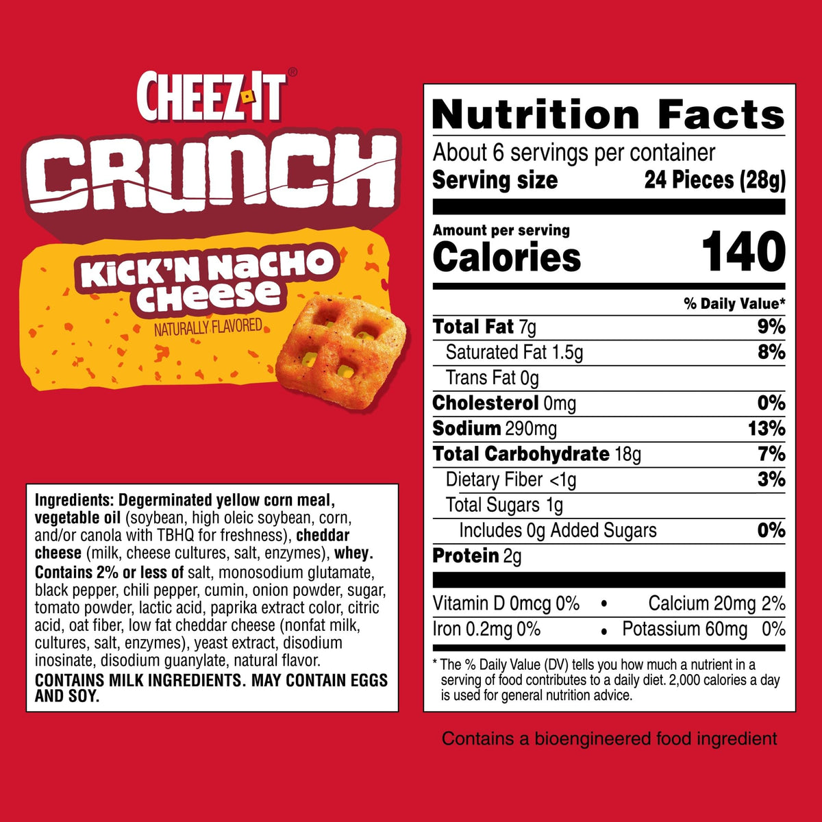 Cheez-It Crunch Sharp White Cheddar at the office—quick munch break