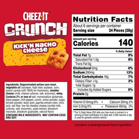 Cheez-It Crunch Sharp White Cheddar at the office—quick munch break