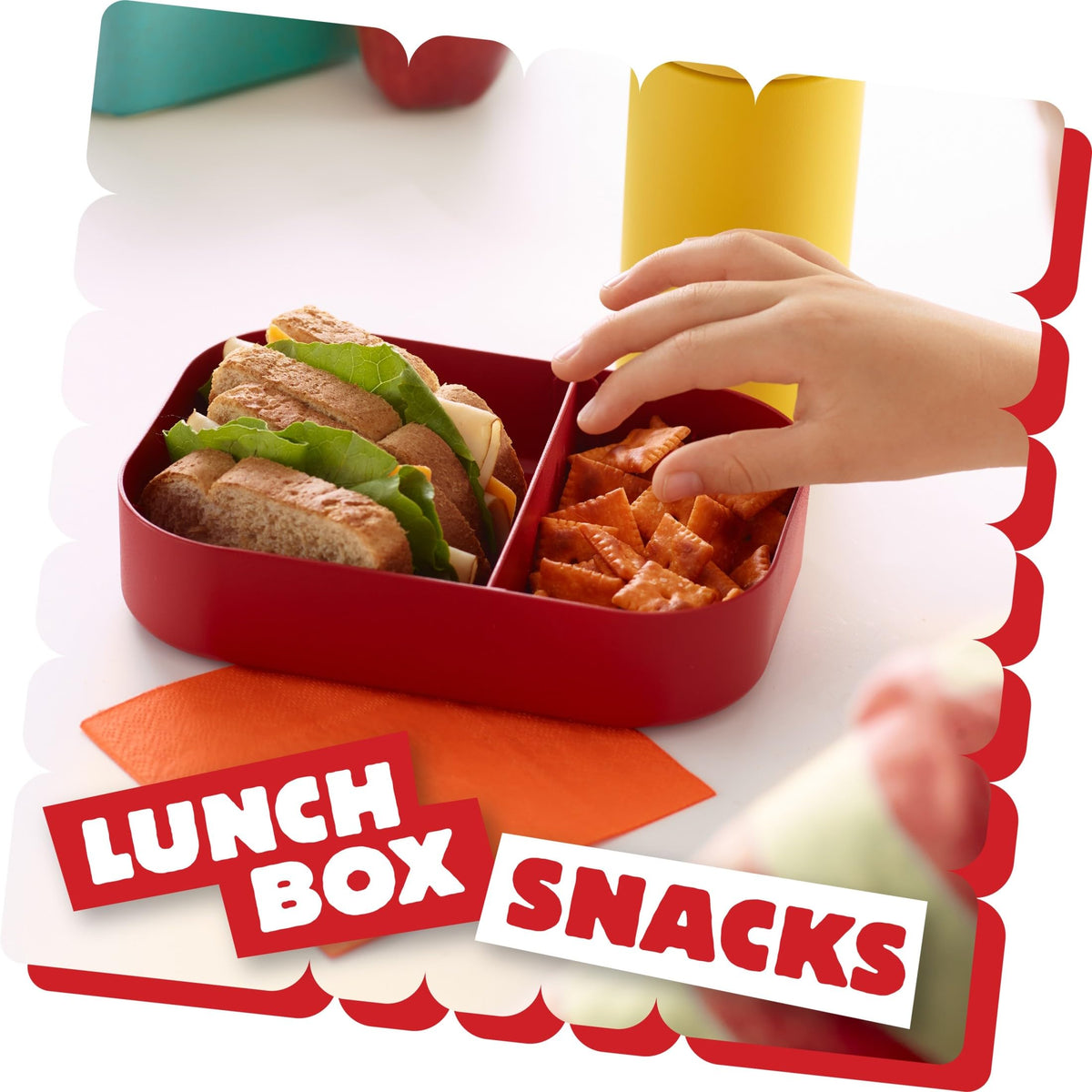 Cheez-It Extra Toasty party snacks add crowd-pleasing cheese flavor for gatherings.