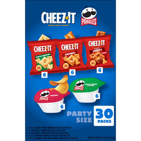 Cheez-It Extra Toasty snack with extra crunch for game night.