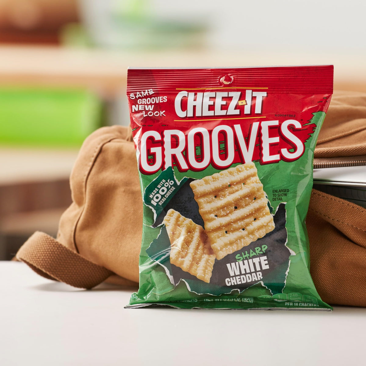 Cheez-It Grooves lunchbox-friendly crackers ideal for school lunches.