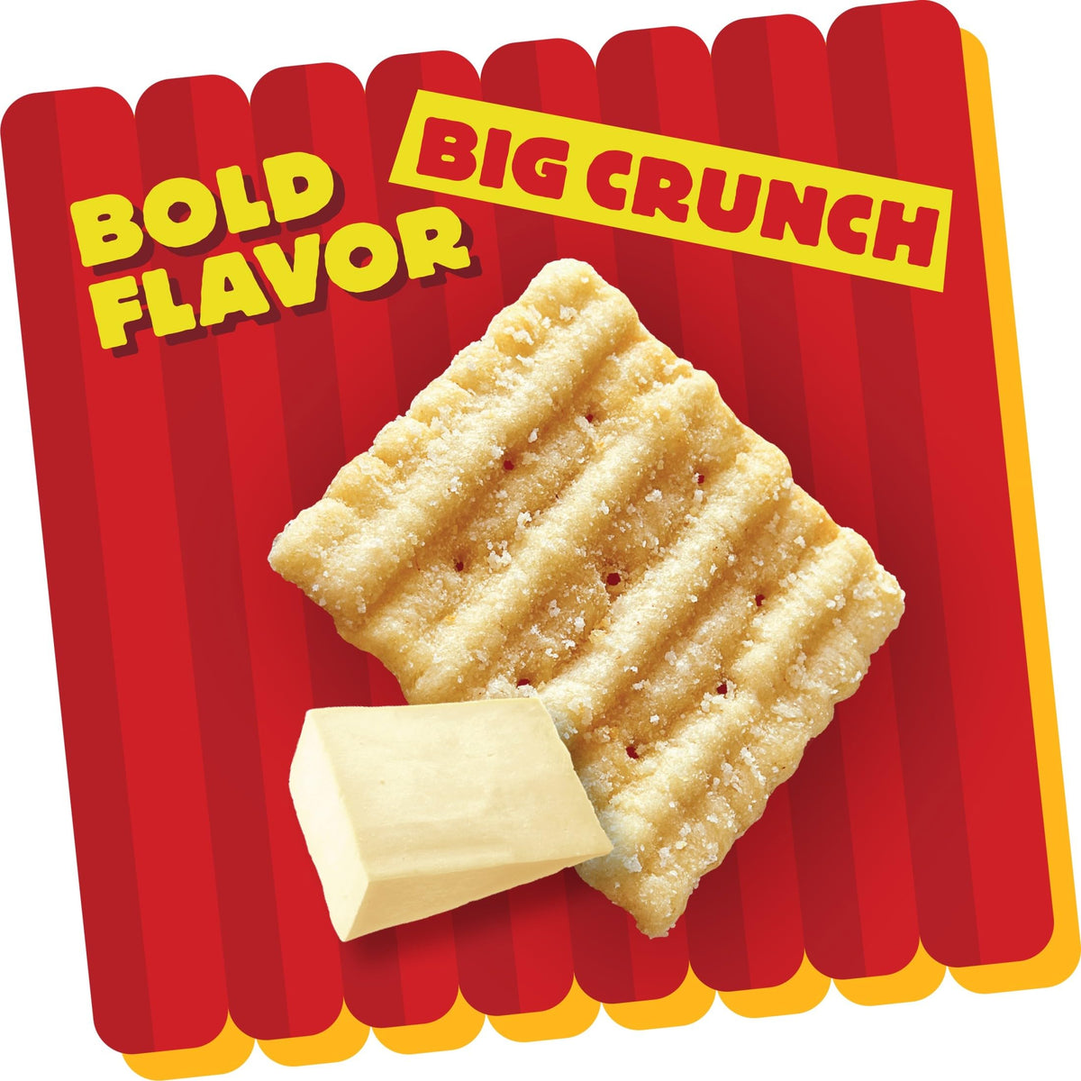 Cheez-It Grooves on office desk inviting a quick bite.