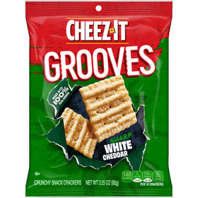 Cheez-It Grooves snack case preserves freshness and taste.