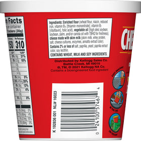 Cheez-It Original on-the-go snack for game time and travel.