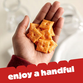 Cheez-It Original picnic snack, crowd-pleasing bite for outdoor moments.