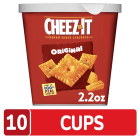 Cheez-It Original real cheese detail highlighting aged, savory profile.