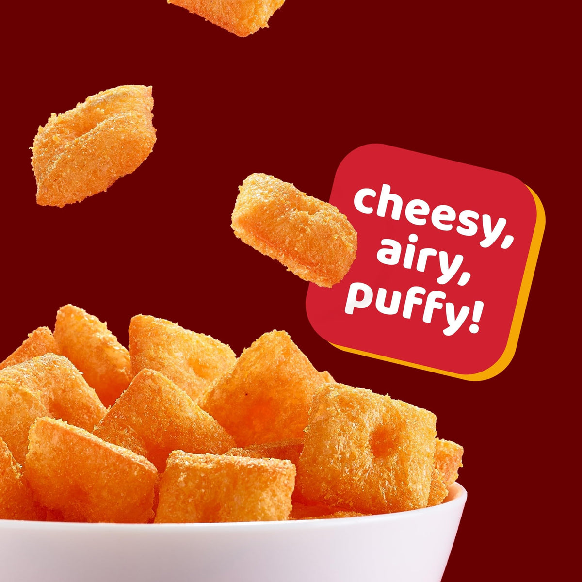 Cheez-It Puff'd Double Cheese 6-pack pouch ready for lunchboxes.