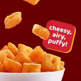 Cheez-It Puff'd Double Cheese 6-pack pouch ready for lunchboxes.