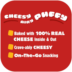 Cheez-It Puff'd Double Cheese serving bowl with crackers perfect for sharing.