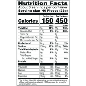 Cheez-It Puff'd White Cheddar crunch shot highlights light airy bite