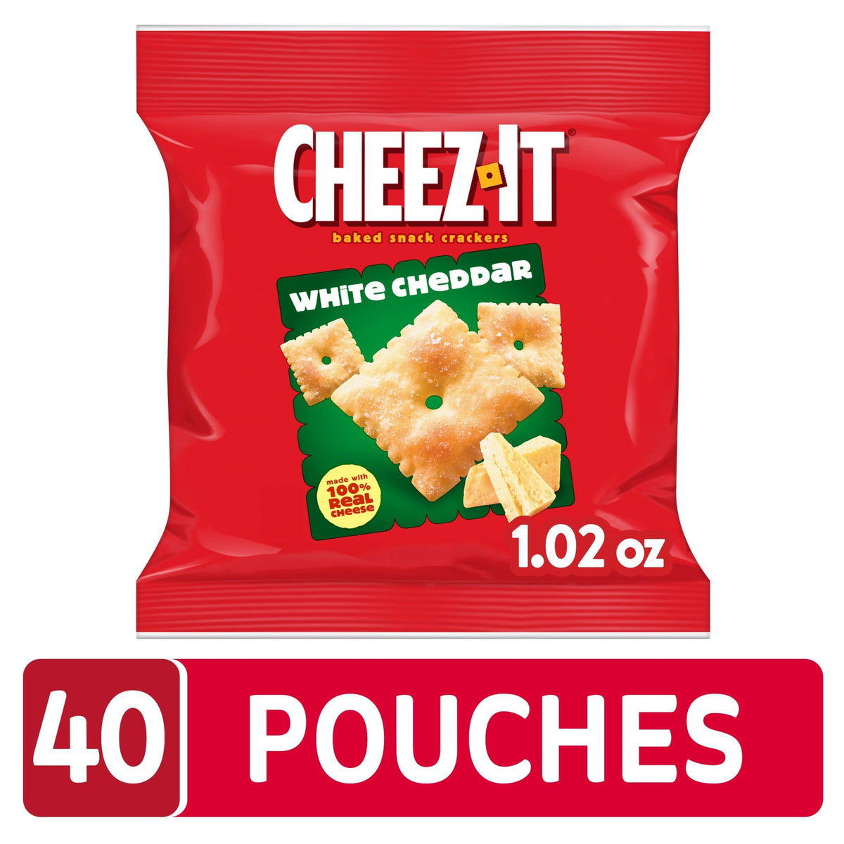 Cheez-It White Cheddar crackers in a lunchbox, ideal school snack.