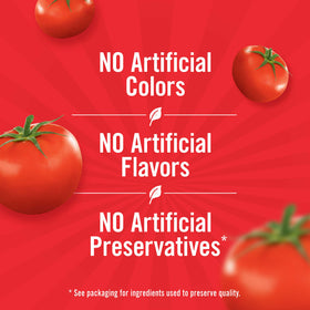 Chef Boyardee Jumbo Spaghetti and Meatballs ingredients panel showcases enriched pasta and real meat.