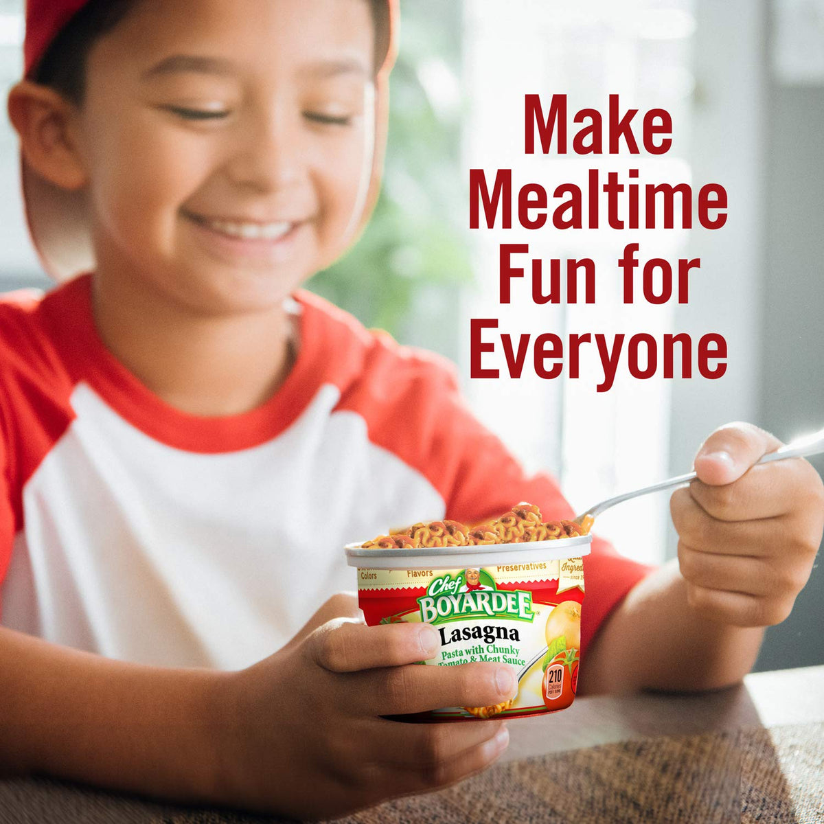Chef Boyardee Lasagna pack of 12 bowls, ready-made meals.