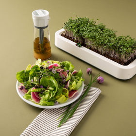 Chef'n easy-clean parts are top-rack dishwasher safe for easy cleanup.