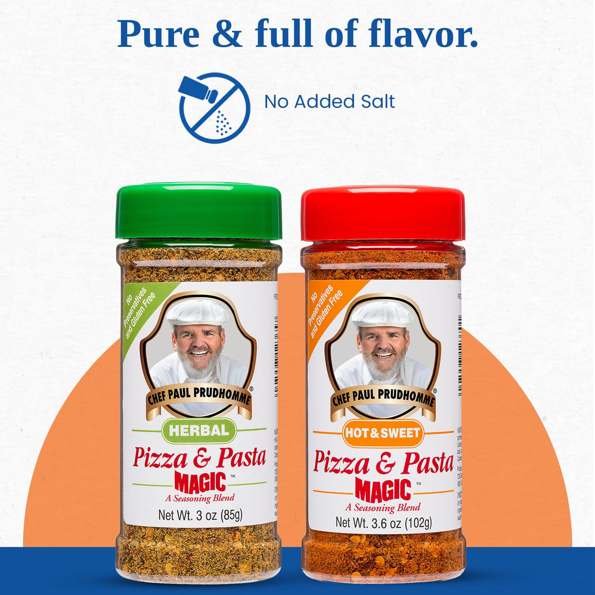 Chef Paul Prudhomme's Herbal Pizza & Pasta Magic spice mix closeup