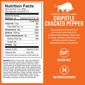 Chef's Cut Real Jerky Handcrafted Marinade closeup reveals rich color.