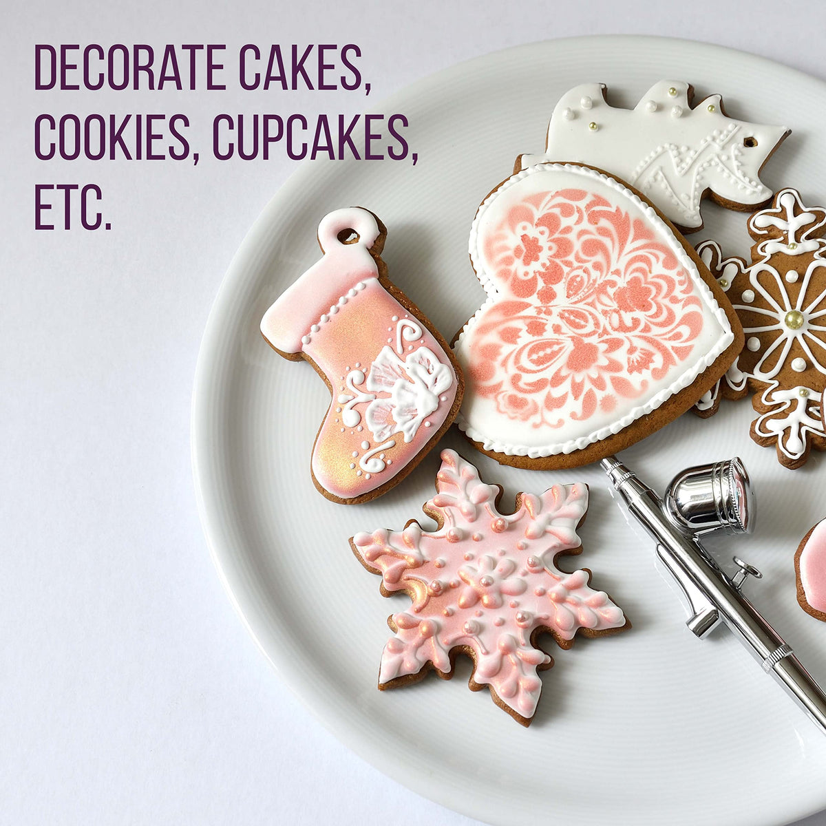 Chefmaster fondant and icing colors mixed for seamless shades