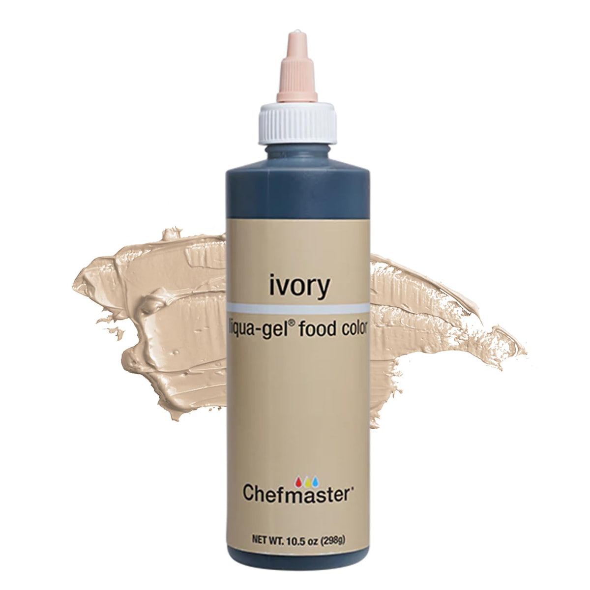 Chefmaster Ivory Liqua-Gel color palette for vibrant baking colors