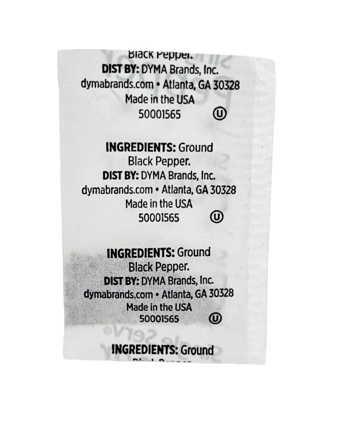 Chef's Quality pepper packet for camping offers convenient seasoning on trails.