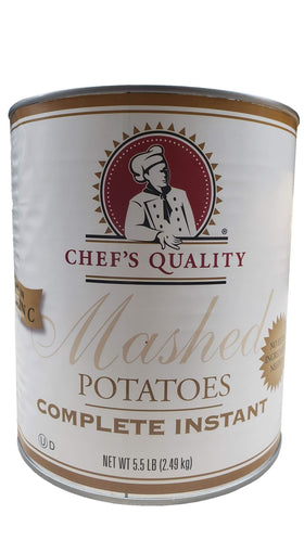 Chef's Quality Mashed Potatoes Complete Instant bag ready for quick weeknight sides.