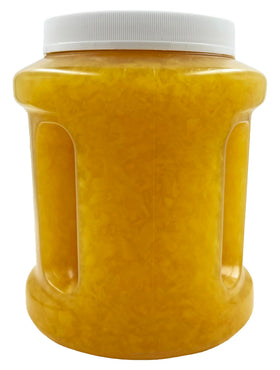 Pour-ready Chef's Quality Pineapple Ice Cream Topping enhances desserts.