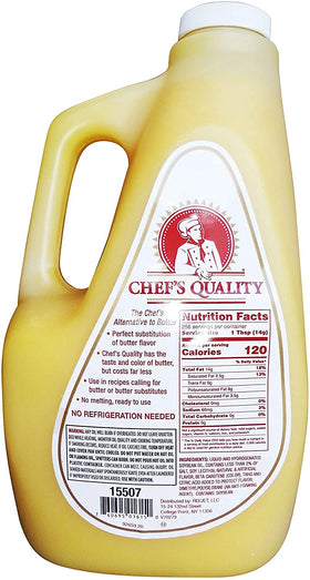 ChefsQ liquid butter 1 gal fish-baste highlights easy lemon-garlic baste for seafood