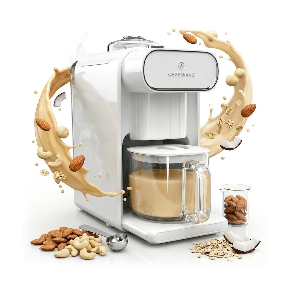 ChefWave Milkmade six milk programs for fast plant-based milk at home