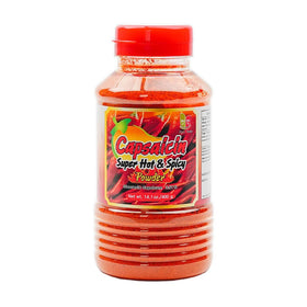 CHEON MAT First Taste Capsaicin bottle pour showing bold heat ready to flavor noodles