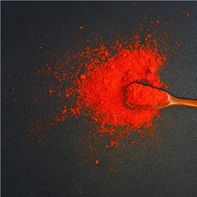 CHEON MAT First Taste Capsaicin seasoning bowl over noodles and stews