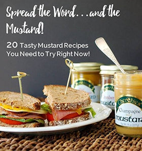 Cherchies Champagne Mustard medal 2012 signals award-winning flavor.