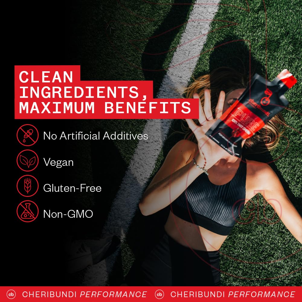 Cheribundi maximum recovery pouch designed for muscle repair after training
