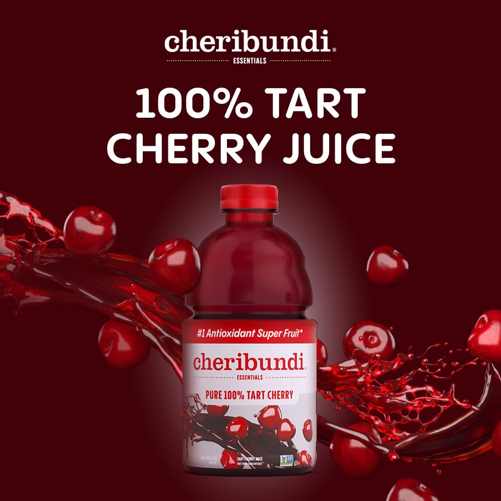 Cheribundi tart cherry juice poured into a glass after training for restorative sleep