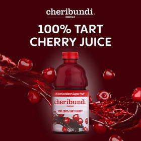 Cheribundi tart cherry juice poured into a glass after training for restorative sleep