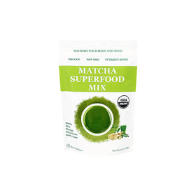 Chérie Sweet Heart Matcha powder bottle for natural focus and energy.