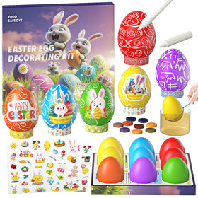 Cherrysea Easter egg kit with dye tablets and eggs for vibrant decorating sessions.