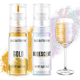 Cherrysea edible glitter spray bottle adds tasteless sparkle to desserts