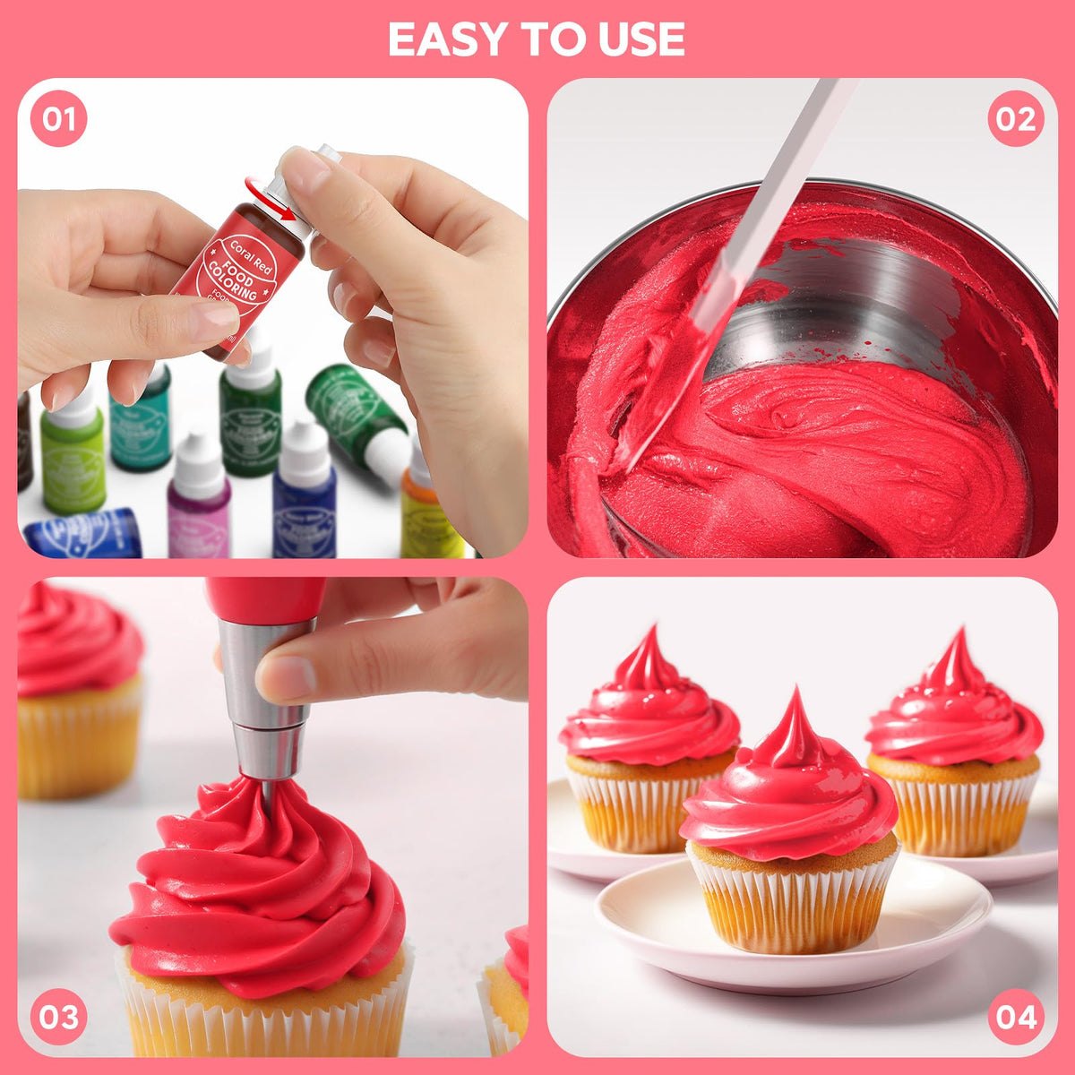 Cherrysea leakproof bottle design enables precise, mess-free coloring