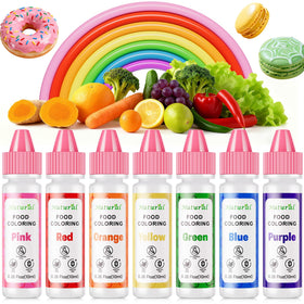 Cherrysea natural food coloring pink bottle pour for cake decorating