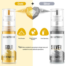 Cherrysea precision spray bottle for quick even sparkle